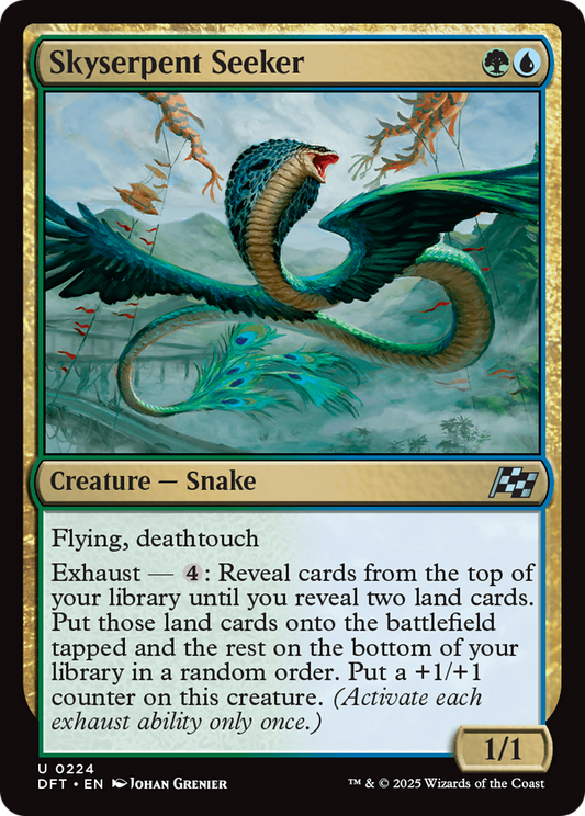Skyserpent Seeker (DFT-224) - [Aetherdrift] Foil