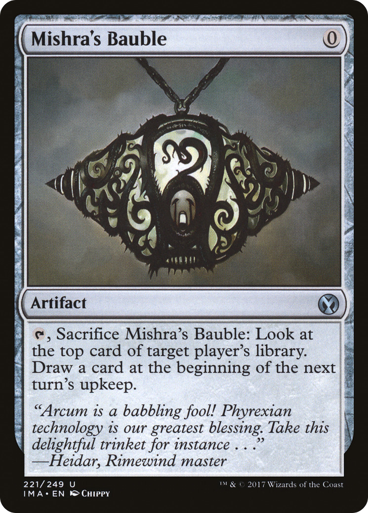 Mishra's Bauble (IMA-221) - [Iconic Masters]