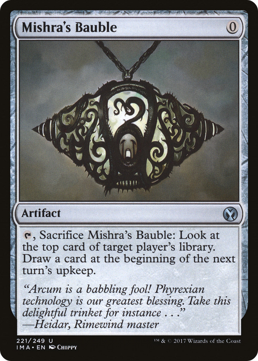 Mishra's Bauble (IMA-221) - [Iconic Masters]