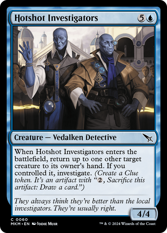 Hotshot Investigators (MKM-060) - [Murders at Karlov Manor] Foil