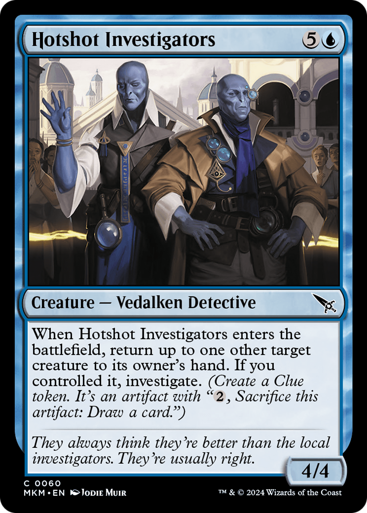 Hotshot Investigators (MKM-060) - [Murders at Karlov Manor]