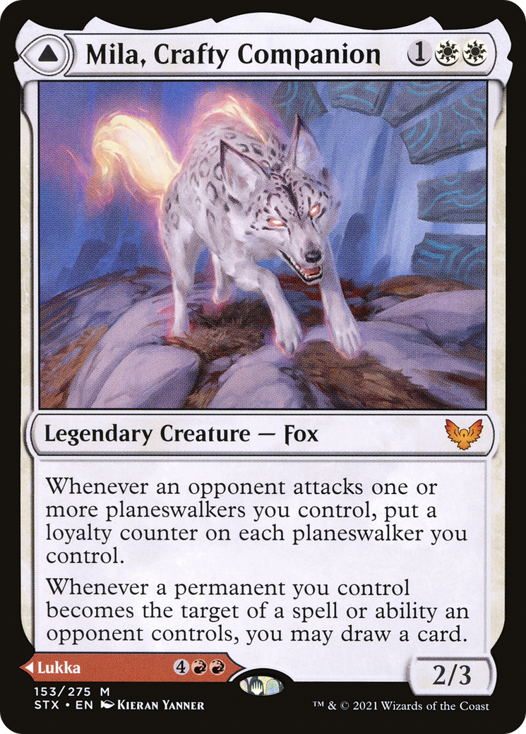 Mila, Crafty Companion (STX-153) - [Strixhaven: School of Mages] Foil