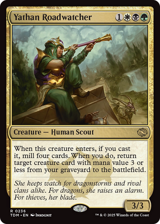 Yathan Roadwatcher (TDM-236) - [Tarkir: Dragonstorm] Foil