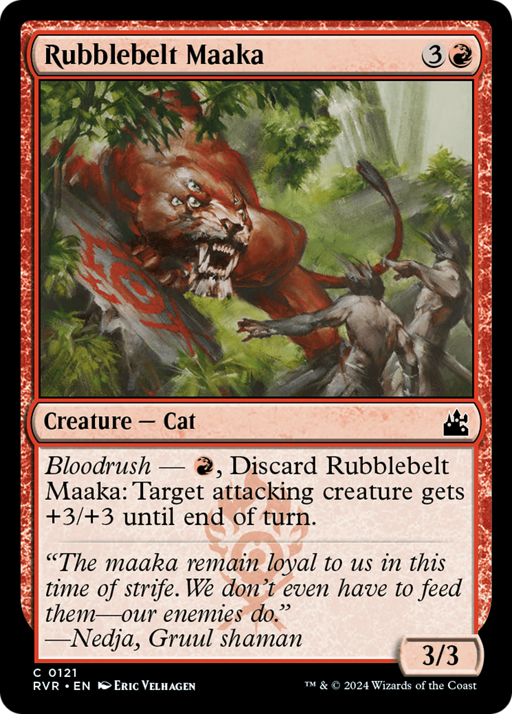 Rubblebelt Maaka (RVR-121) - [Ravnica Remastered]