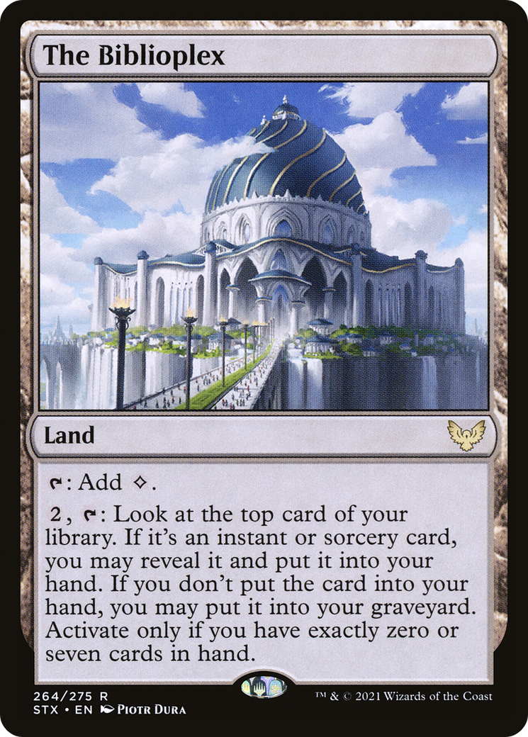 The Biblioplex (STX-264) - [Strixhaven: School of Mages]
