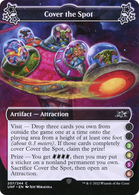 Cover the Spot (UNF-207D) - [Unfinity] Foil