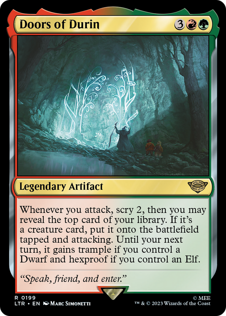 Doors of Durin (LTR-199) - [The Lord of the Rings: Tales of Middle-earth] Foil