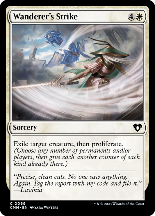 Wanderer's Strike (CMM-069) - [Commander Masters]