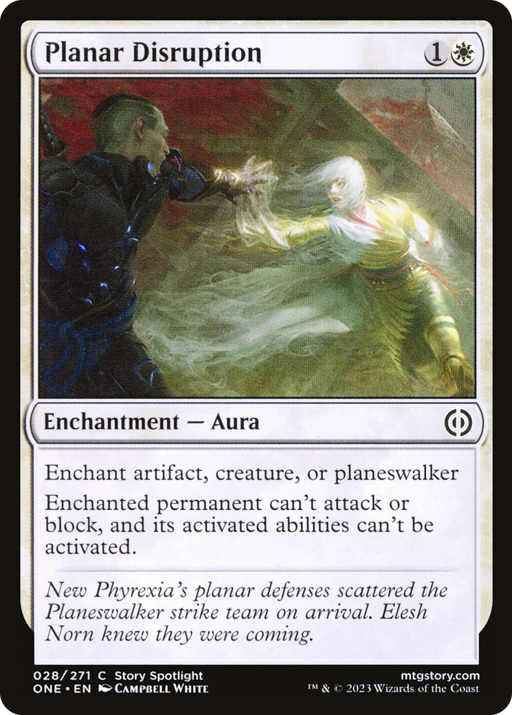 Planar Disruption (ONE-028) - [Phyrexia: All Will Be One]