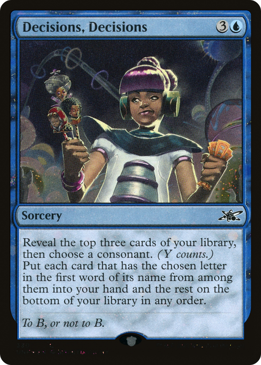 Decisions, Decisions (UNF-330) - [Unfinity] Foil