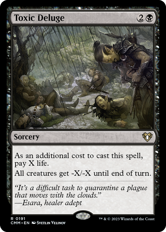 Toxic Deluge (CMM-191) - [Commander Masters]