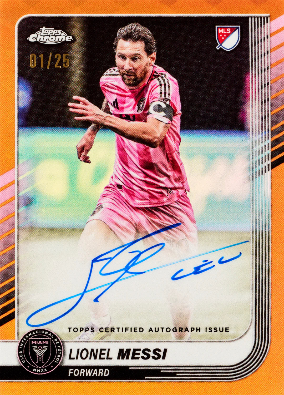 Topps Chrome® MLS Soccer 2025 Value Box
