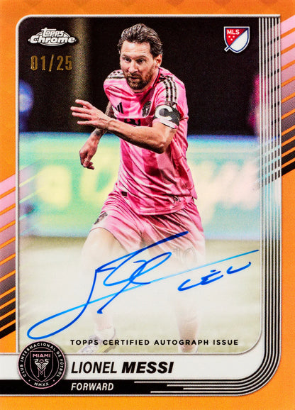 Topps Chrome® MLS Soccer 2025 Value Box