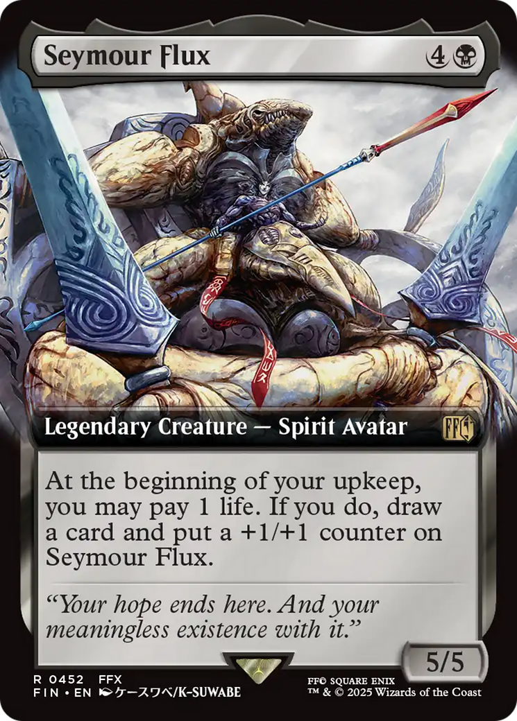 Seymour Flux (FIN-452) - [FINAL FANTASY]: (Extended Art) Foil