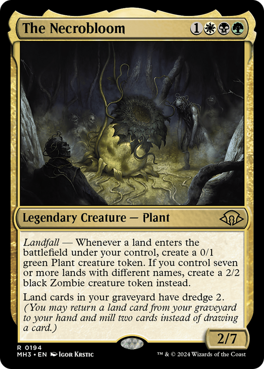 Le Nécrobloom (MH3-194) - [Modern Horizons 3] 