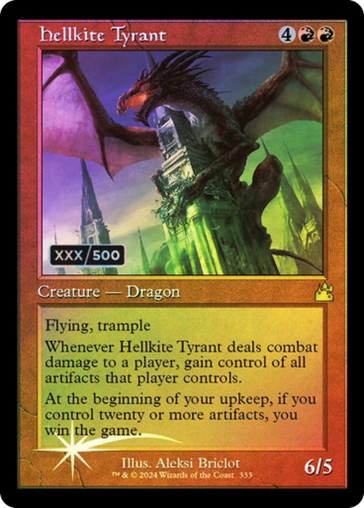 Hellkite Tyrant (RVR-333Z) - [Ravnica Remastered] Foil