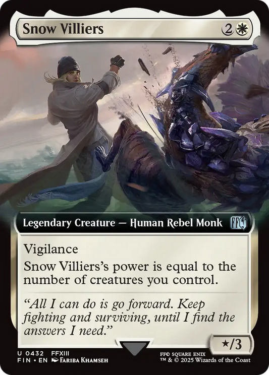 Snow Villiers (FIN-432) - [FINAL FANTASY]: (Extended Art)