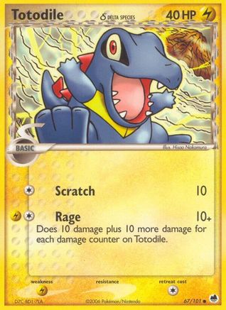 Totodile (Delta Species) 67/101 - [Dragon Frontiers]