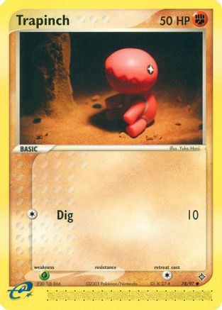 Trapinch (78/97) [EX : Dragon] 