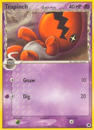 Trapinch - 068/101 (Delta Species) 68/101 - [Dragon Frontiers]