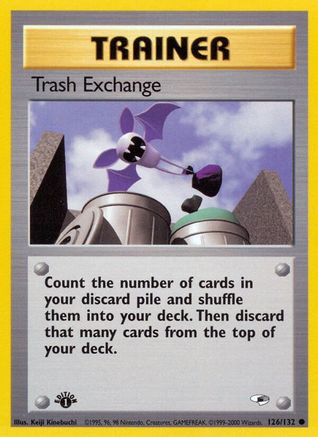 Trash Exchange 126/132 - [Gym Heroes] 1st Edition