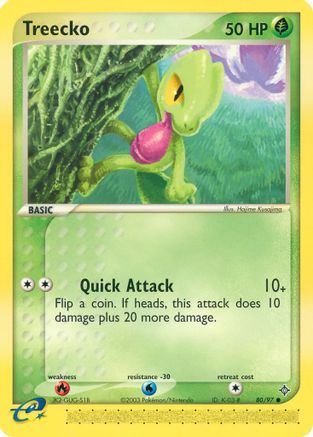 Treecko 80/97 - [Dragon]