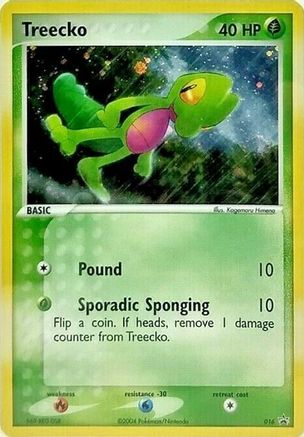 Treecko (016) [Nintendo : Promos Black Star] 