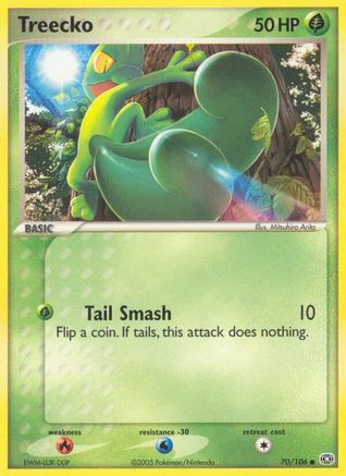 Treecko (70/106) (Estampillé) [EX : Émeraude] 