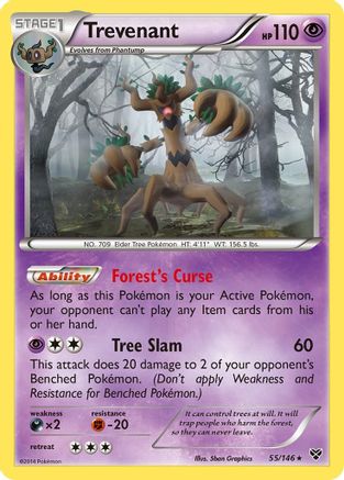 Trevenant (55/146) [XY : Ensemble de base] 