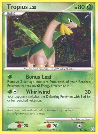 Tropius 64/123 - [Mysterious Treasures]