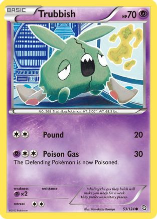 Trubbish (53/124) [Noir et Blanc : Dragons Exaltés] 