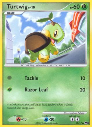 Turtwig (17/17) [Série POP 6] 