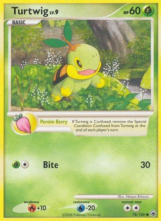 Turtwig (78/100) [Diamant et perle : Majestic Dawn] 