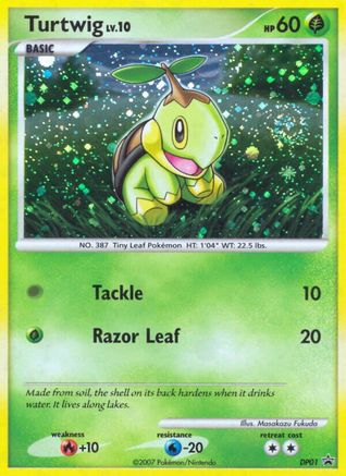 Turtwig (DP01) [Diamant et Perle : Promos Black Star] 