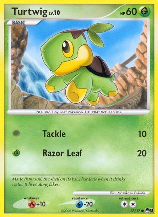 Turtwig (17/17) [Série POP 8] 