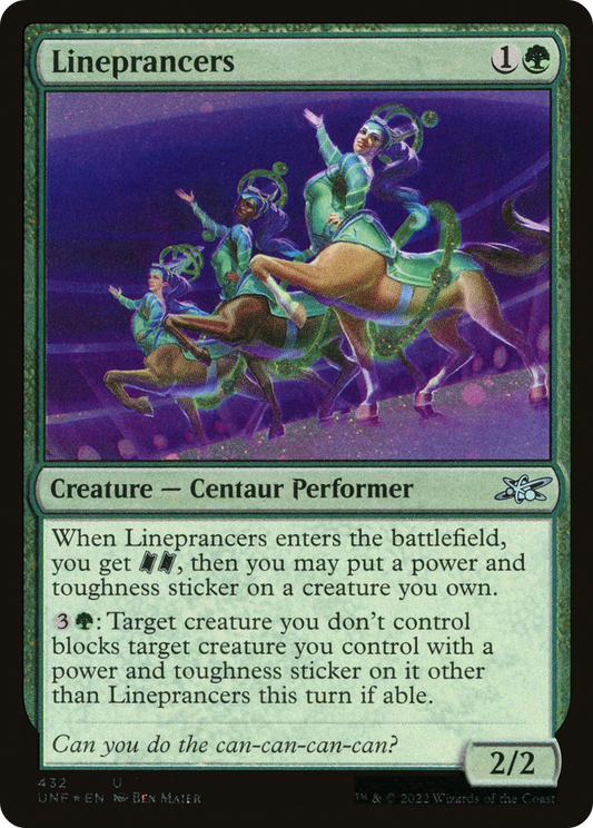 Lineprancers (UNF-432) - [Unfinity] Foil