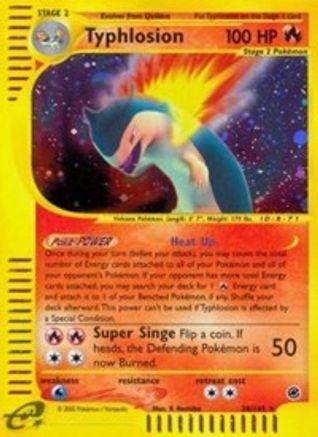 Typhlosion (28/165) [Expédition : Ensemble de base] 