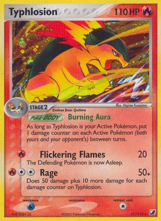 Typhlosion/115 - [Unseen Forces] Holofoil