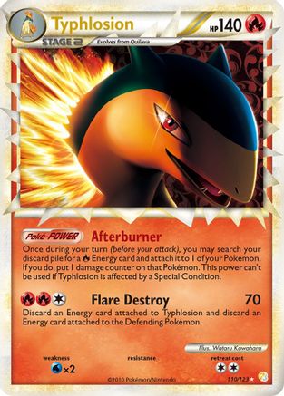 Typhlosion (Prime) 110/123 - [HeartGold SoulSilver] Holofoil