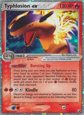 Typhlosion ex (110/115) [EX : Forces invisibles] 