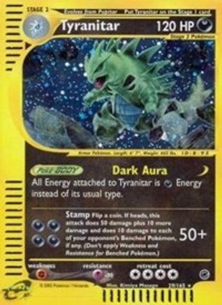 Tyranitar (29/165) [Expédition : Ensemble de base] 