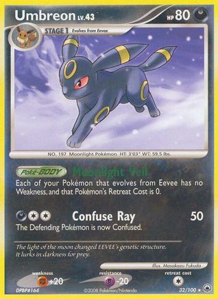 Umbreon (32/100) [Diamant et Perle : Majestic Dawn] 