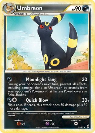 Umbreon (22/95) [HeartGold &amp; SoulSilver : Appel des Légendes] 