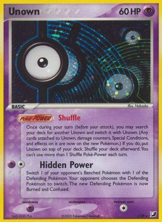 Unown (I)/115 - [Unseen Forces] Holofoil