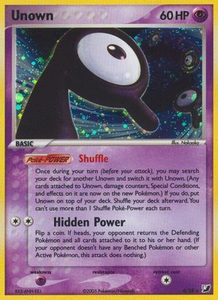 Unown (R)/115 - [Unseen Forces] Holofoil
