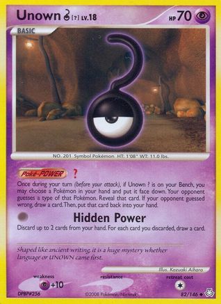 Inconnu ? (82/146) [Diamant &amp; Perle : Légendes éveillées] 