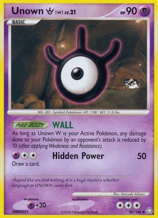 Unown (W)/146 - [Legends Awakened]