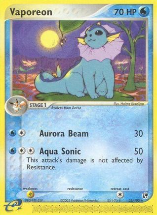Vaporeon 25/100 - [Sandstorm]