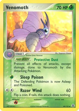 Venomoth (49/112) [EX : Rouge Feu et Vert Feuille] 