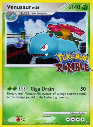 Florizarre (1/16) [Pokémon Rumble] 